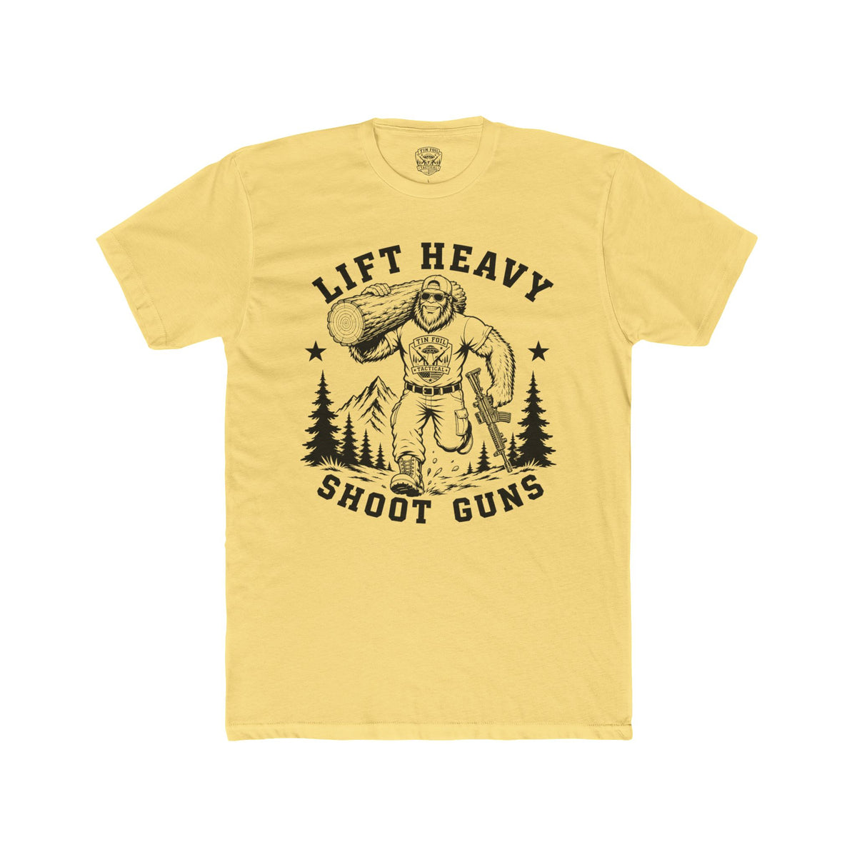 Lift Heavy Shoot Guns Tee