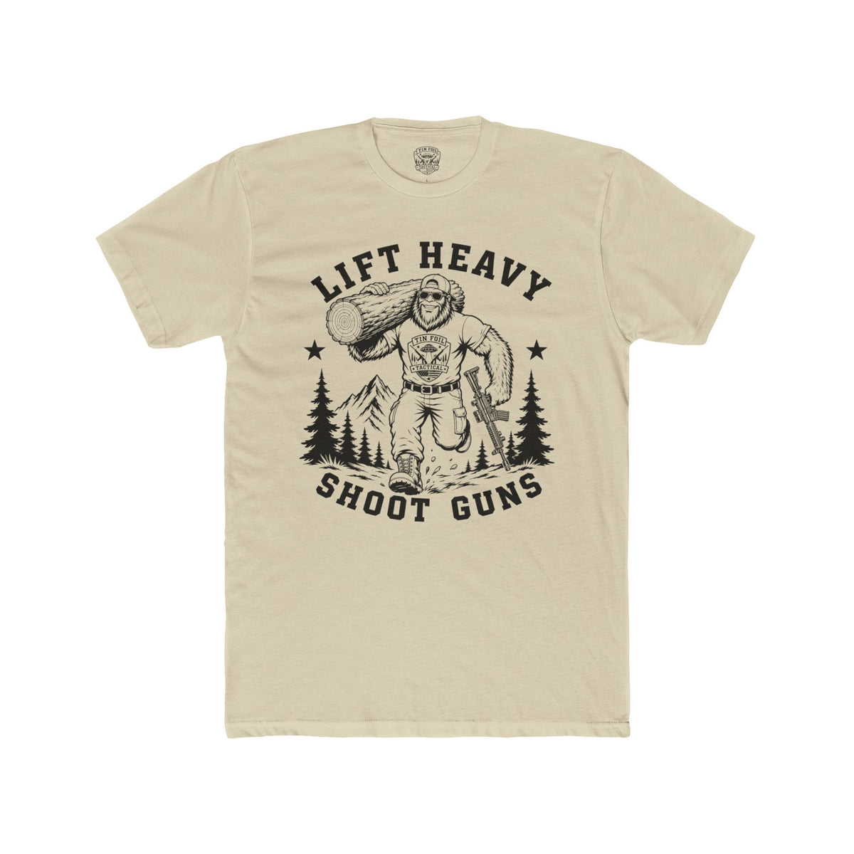 Lift Heavy Shoot Guns Tee