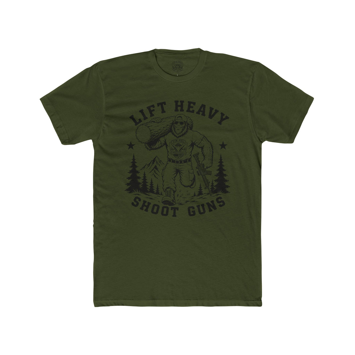 Lift Heavy Shoot Guns Tee