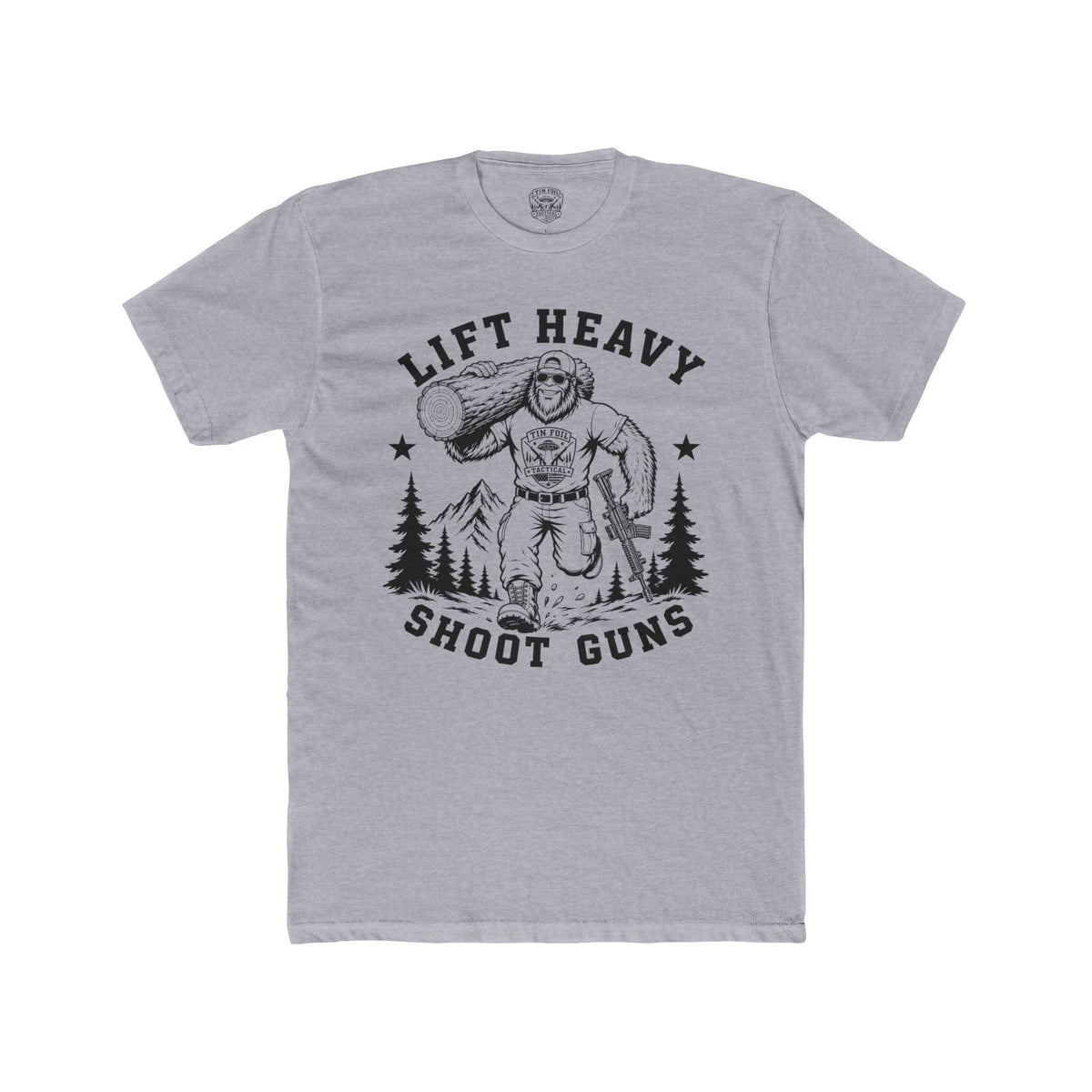Lift Heavy Shoot Guns Tee