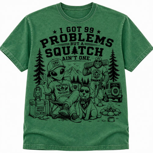 99 Problems Oversized Gym Tee