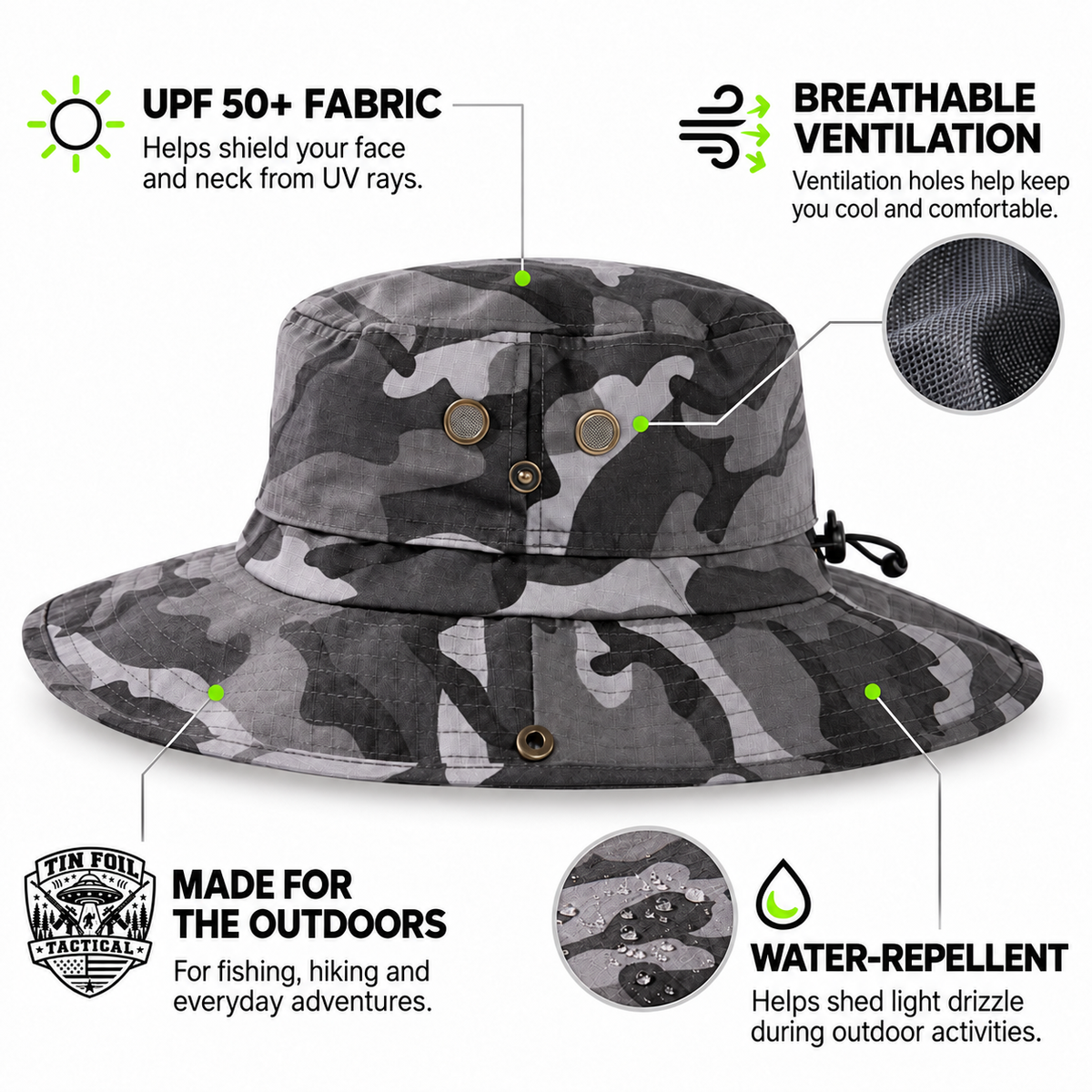 TFT Tactical Bucket Hats