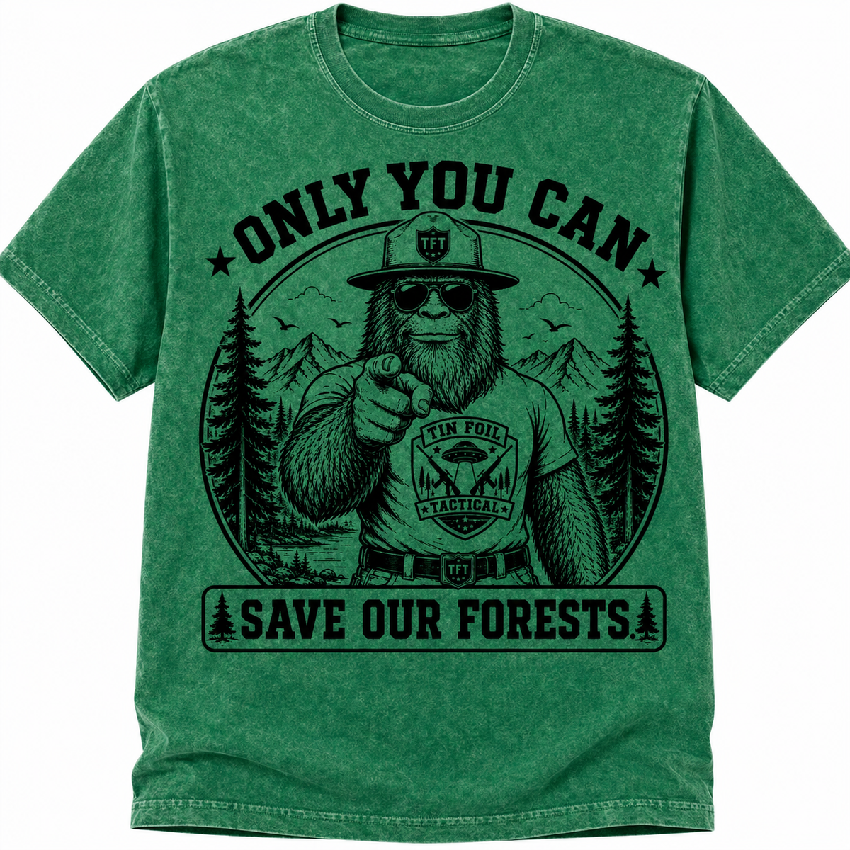 Save Our Forests Oversized Gym Tee