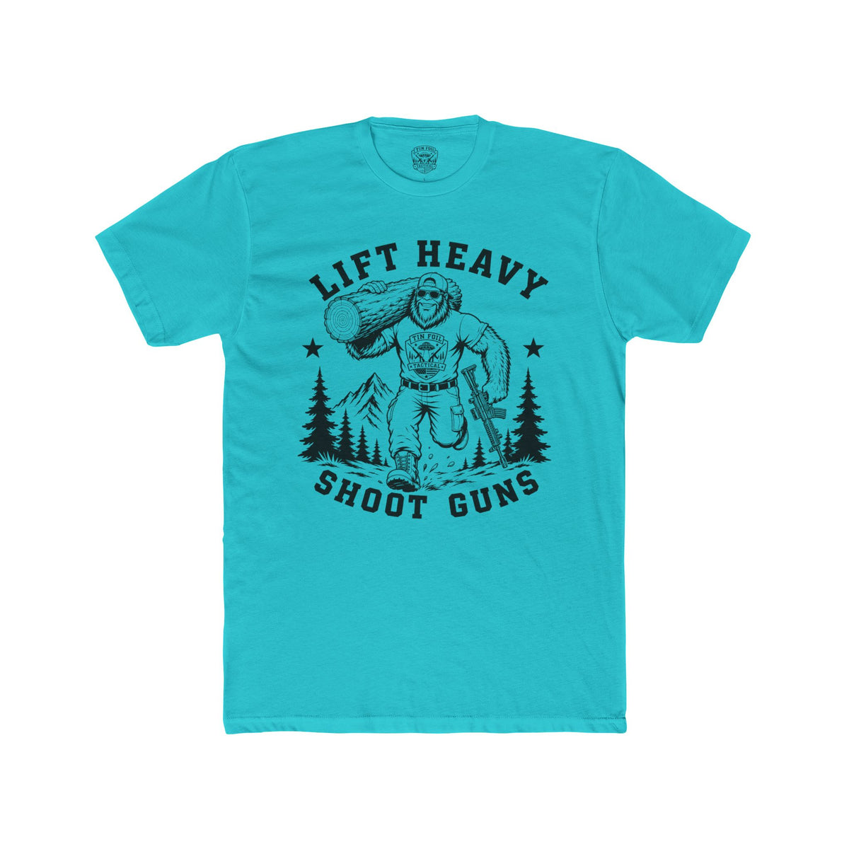 Lift Heavy Shoot Guns Tee
