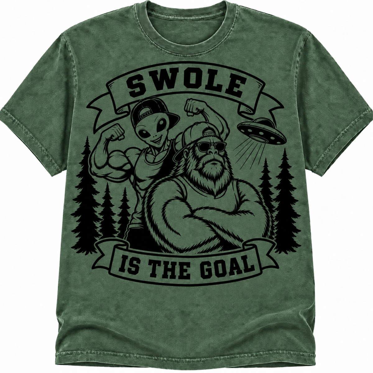 SWOLE Oversized Gym Tee